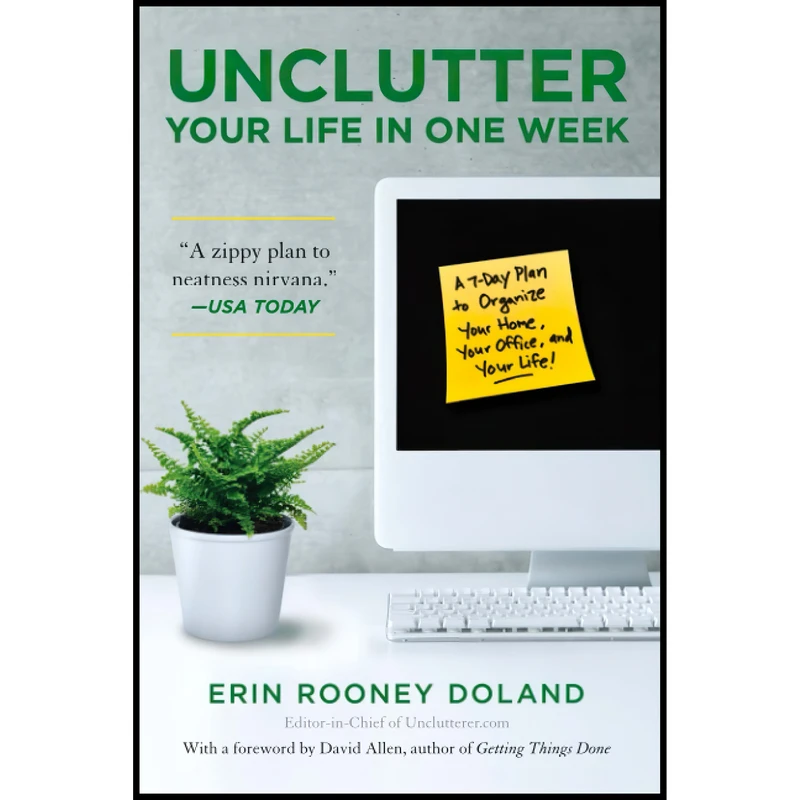 کتاب Unclutter Your Life in One Week اثر Erin Rooney Doland انتشارات تازه ها