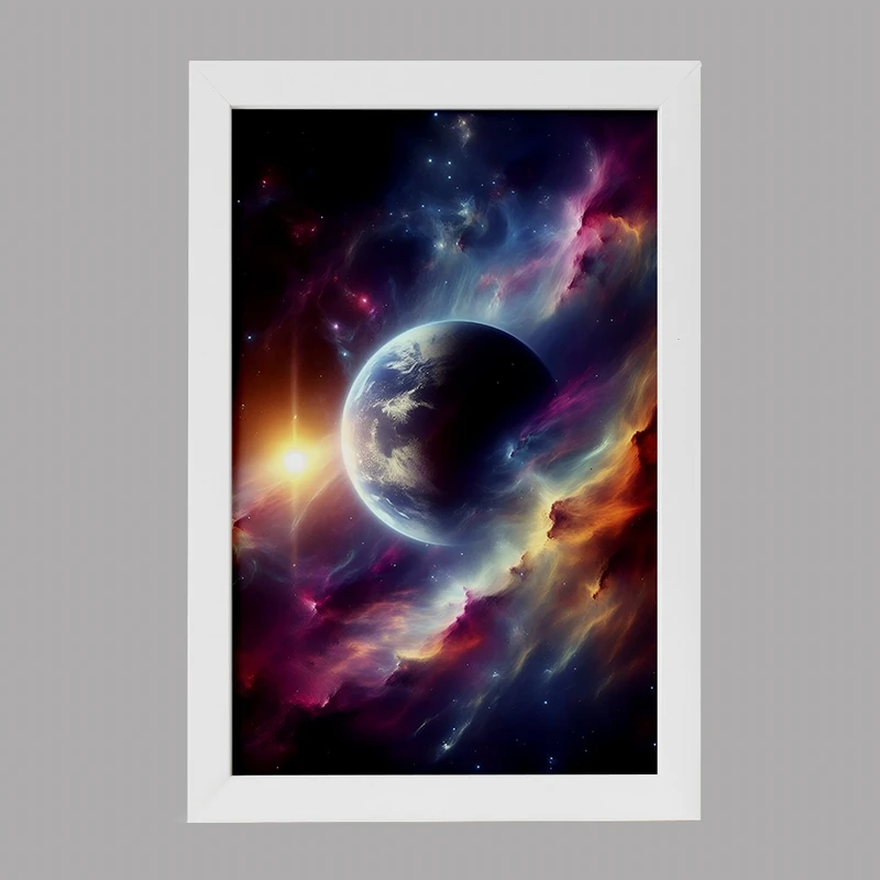 تابلو خندالو مدل کهکشان (galaxy) کد F6207