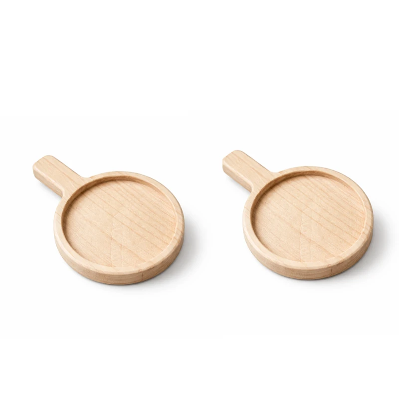 زیر لیوانی مدل چوبی مجموعه دو عددی 