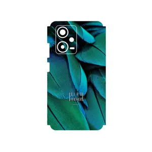 MAHOOT Green Feather Cover Sticker for Xiaomi Redmi Note 12 Pro Plus