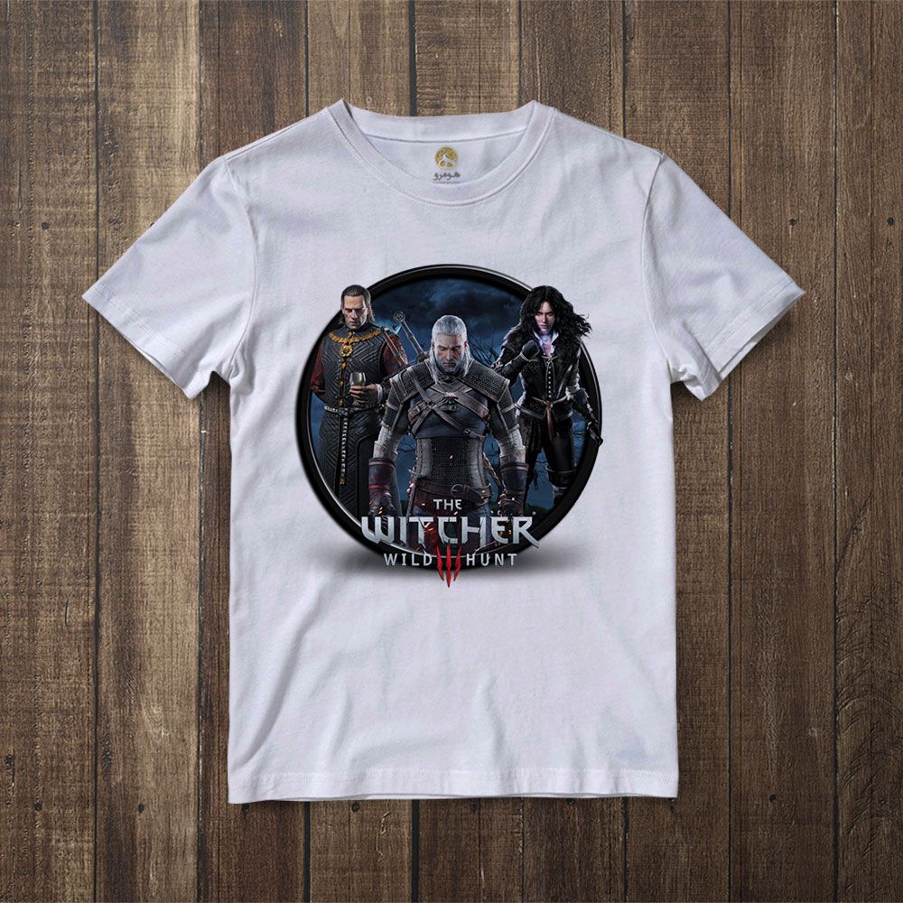 تی شرت آستین کوتاه زنانه هومرو مدل TW527 طرح ویچر -  - 6