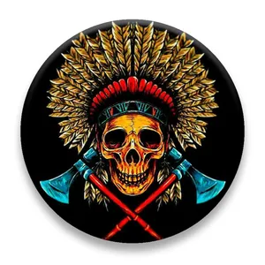 برچسب مدل Native Skull مناسب برای پایه نگهدارنده مغناطیسی