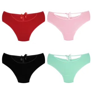 شورت زنانه ماییلدا مدل اسلیپ نخی کد 4241-RPSB بسته 4 عددی