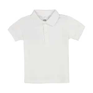 پولوشرت پسرانه نوزادی ال سی وایکیکی مدل 0SO053Z1-WHITE