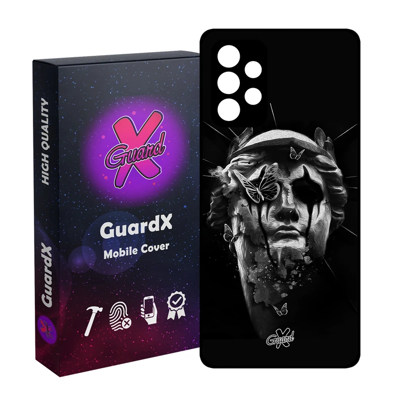 کاور گارد ایکس طرح مرد مدل Glass10278 مناسب برای گوشی موبایل سامسونگ Galaxy A32 4G