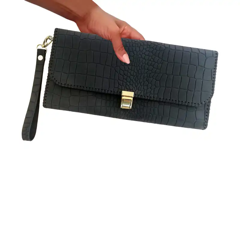 کیف مدارک چرمی مدل HRs