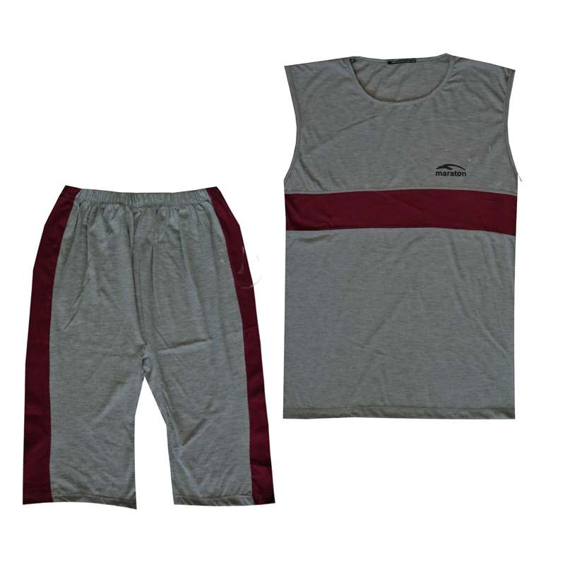 ست تاپ و شلوارک مردانه مدل MADI29