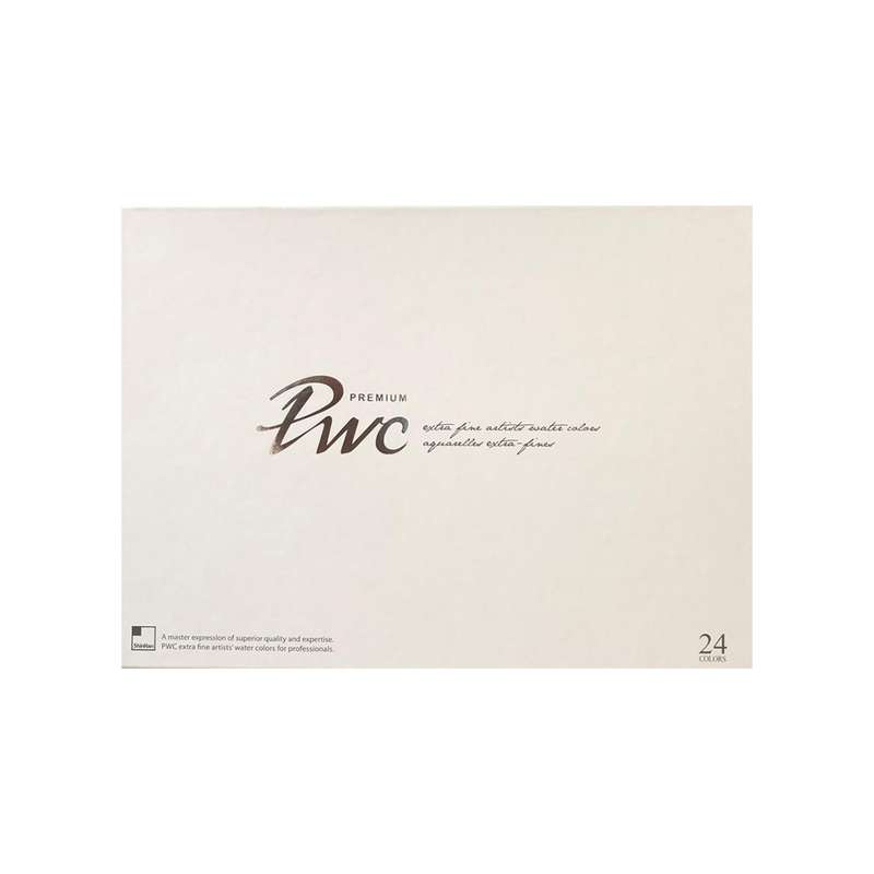 آبرنگ 24 رنگ شین هان مدل pwc