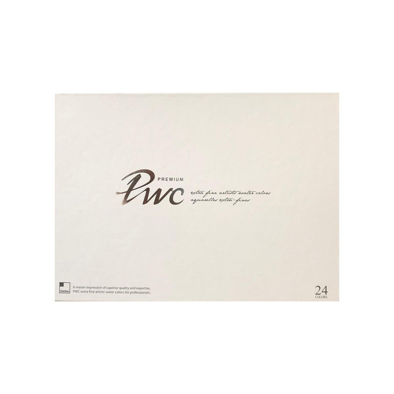 آبرنگ 24 رنگ شین هان مدل pwc