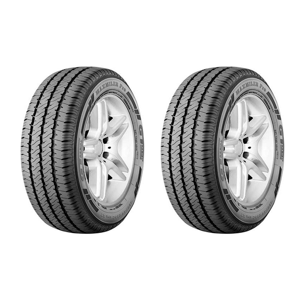 لاستیک خودرو جی تی رادیال مدل MAXXMILLER سایز 215/80R15 - دو حلقه