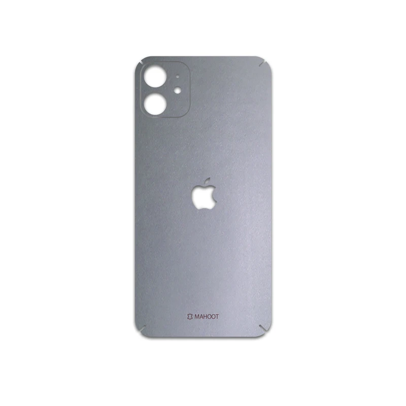 برچسب پوششی ماهوت مدل Matte-Silver مناسب برای گوشی موبایل اپل iPhone 11