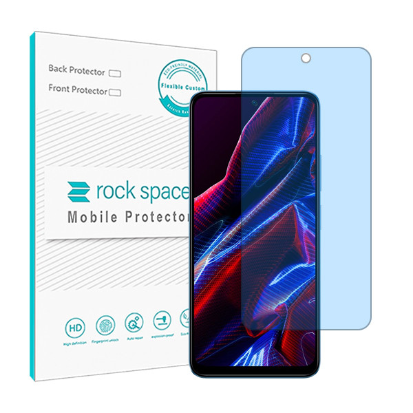محافظ صفحه نمایش آنتی بلو راک اسپیس مدل HyBLU مناسب برای گوشی موبایل شیائومی Poco X5