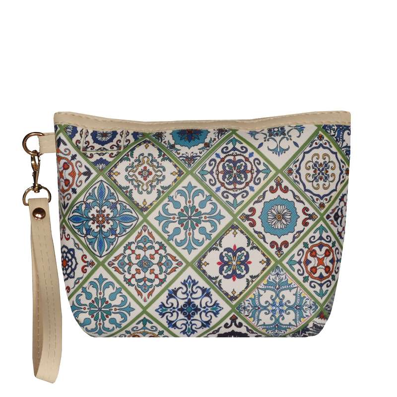 کیف لوازم آرایش زنانه مدل چرم بوستان کد 024