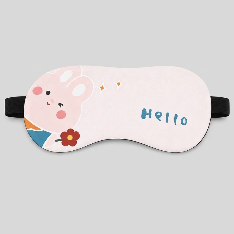 چشم بند خواب مدل Hello کمپرس سرد و گرم