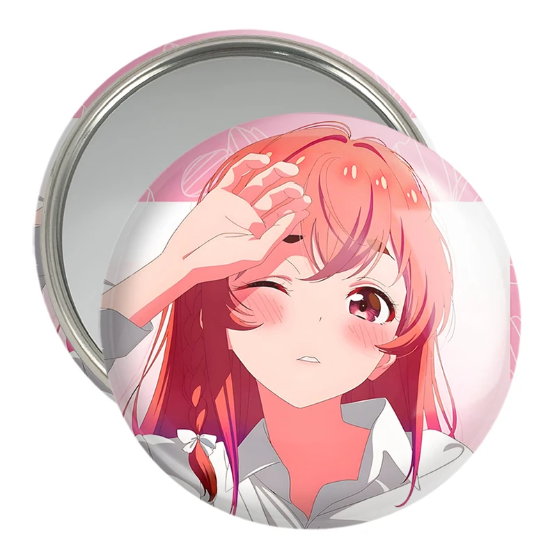 آینه جیبی خندالو مدل ساکوراساوا انیمه کانوجواوکاری  کد 18233
