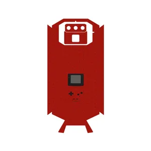 MAHOOT Minimal GameBoy Icon Cover Sticker for Doogee S70