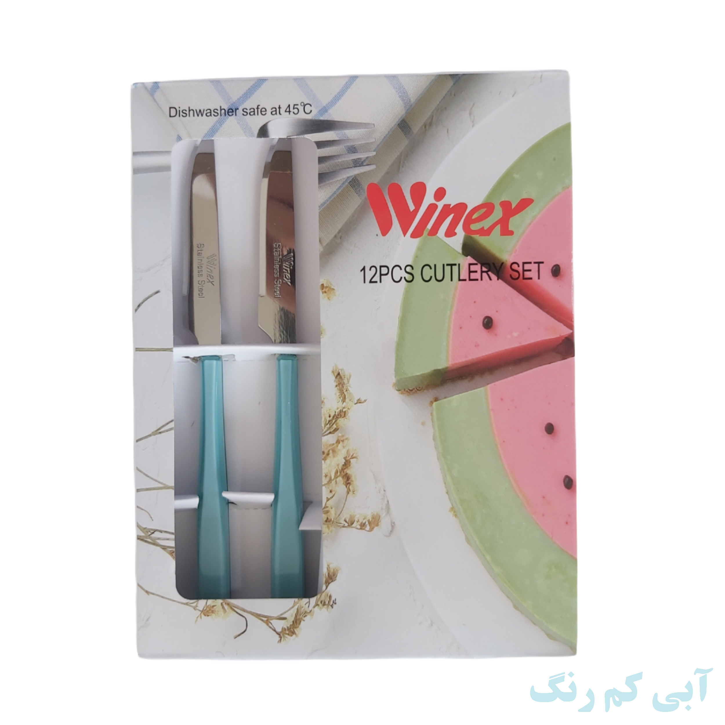 کارد میوه خوری وینکس مدل w بسته 12 عددی