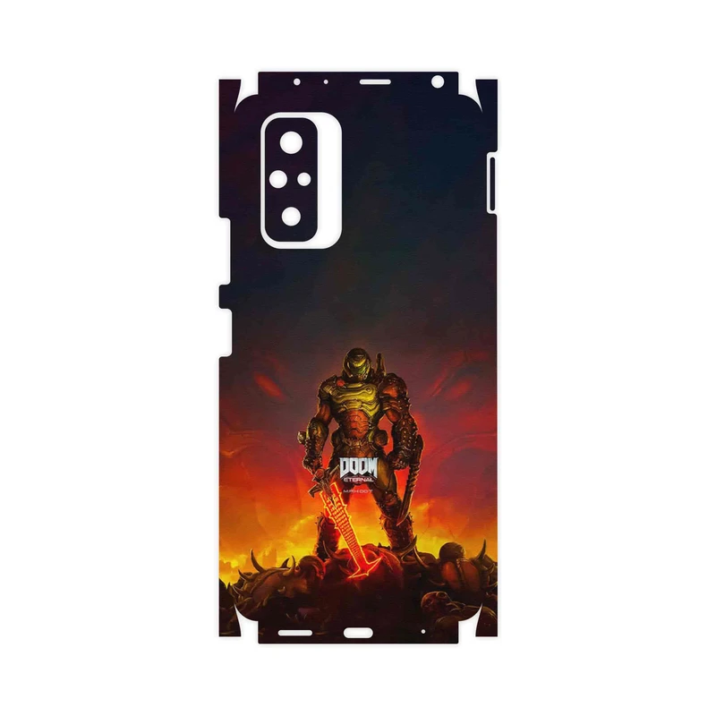 برچسب پوششی ماهوت مدل DOOM Game Series-FullSkin مناسب برای گوشی موبایل شیائومی Redmi Note 10 Pro Max