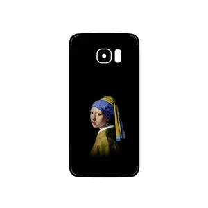 MAHOOT Girl with a Pearl Earring of Vermeer Cover Sticker for Samsung Galaxy S7 Edge