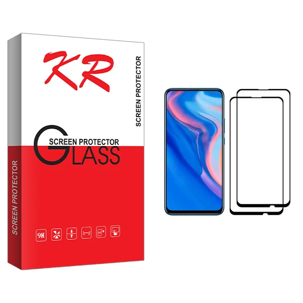محافظ صفحه نمایش کی آر مدل +HD مناسب برای گوشی موبایل هوآوی Y9 Prime 2019 بسته دو عددی