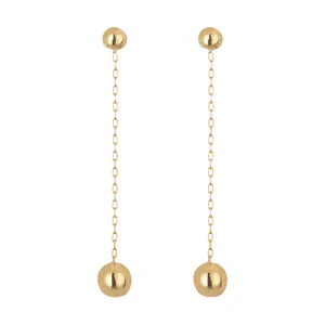 گوشواره طلا 18 عیار زنانه میو گلد مدل GD1218