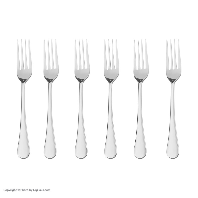 سرویس قاشق و چنگال 12 پارچه صنایع استیل ایران مدل پارما کد 888
