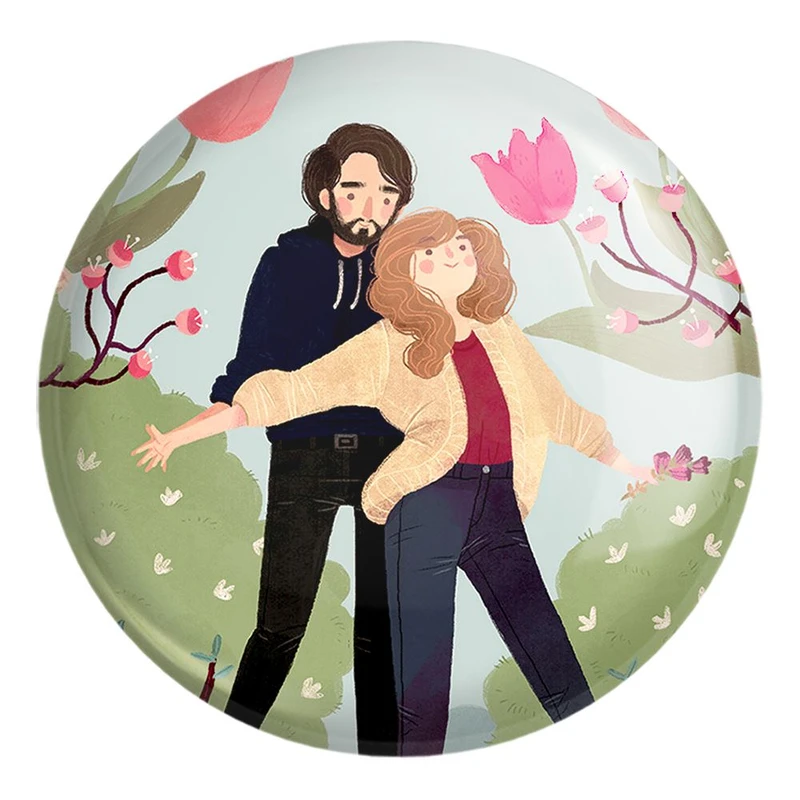 پیکسل خندالو طرح عاشقانه کد 27116 مدل بزرگ