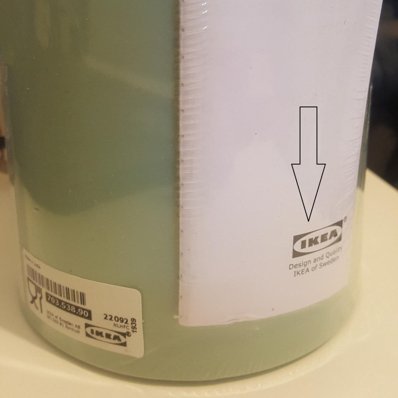 فلاسک ایکیا مدل BEHVOD کد887 گنجایش 1 لیتر