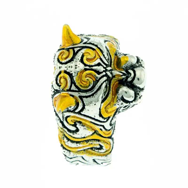 انگشتر برانت طرح پلنگ آتشین