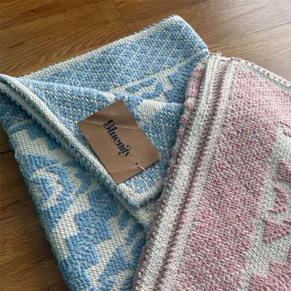 پادری بلونیتی مدل گلیمی سایز 70x130 سانتی متر