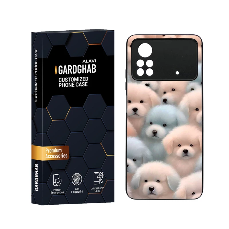 کاور گارد قاب علوی مدل دورژله ای فانتزی مناسب برای گوشی موبایل شیائومی Poco X4 Pro