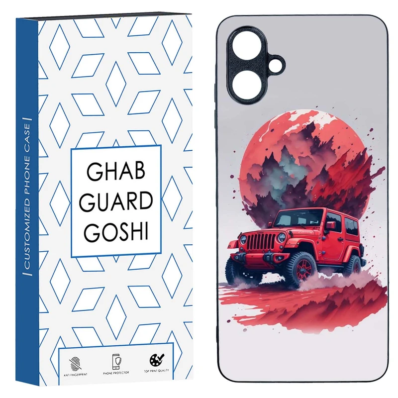 کاور قاب گارد گوشی طرح ماشین کد TPU-147 مناسب برای گوشی موبایل سامسونگ  Galaxy A06