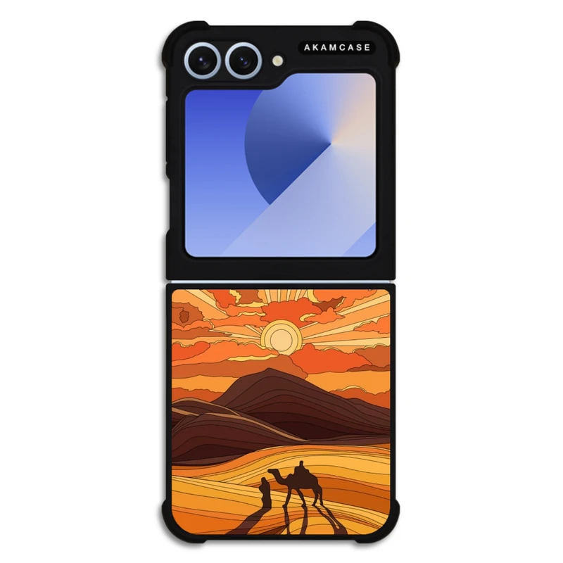 کاور آکام مدل AMC-WSGZFLIP6-DESERT-8 مناسب برای گوشی موبایل سامسونگ Galaxy Z Flip 6