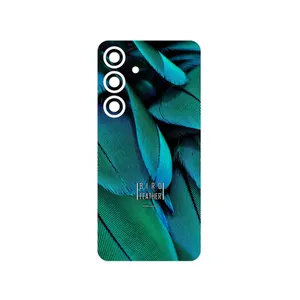 MAHOOT Green Feather Cover Sticker for Samsung Galaxy S24