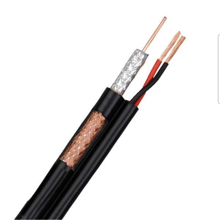 کابل RG59 ترکیبی تانون مدل96-0.8طول 100 متر