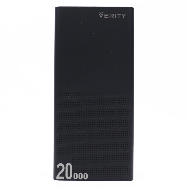 شارژر همراه وریتی مدل V-PA120-20B ظرفیت 20000 میلی آمپر ساعت