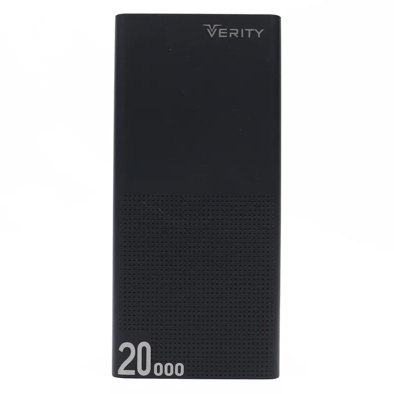 پاوربانک وریتی مدل V-PA120-20B ظرفیت 20000 میلی آمپر ساعت