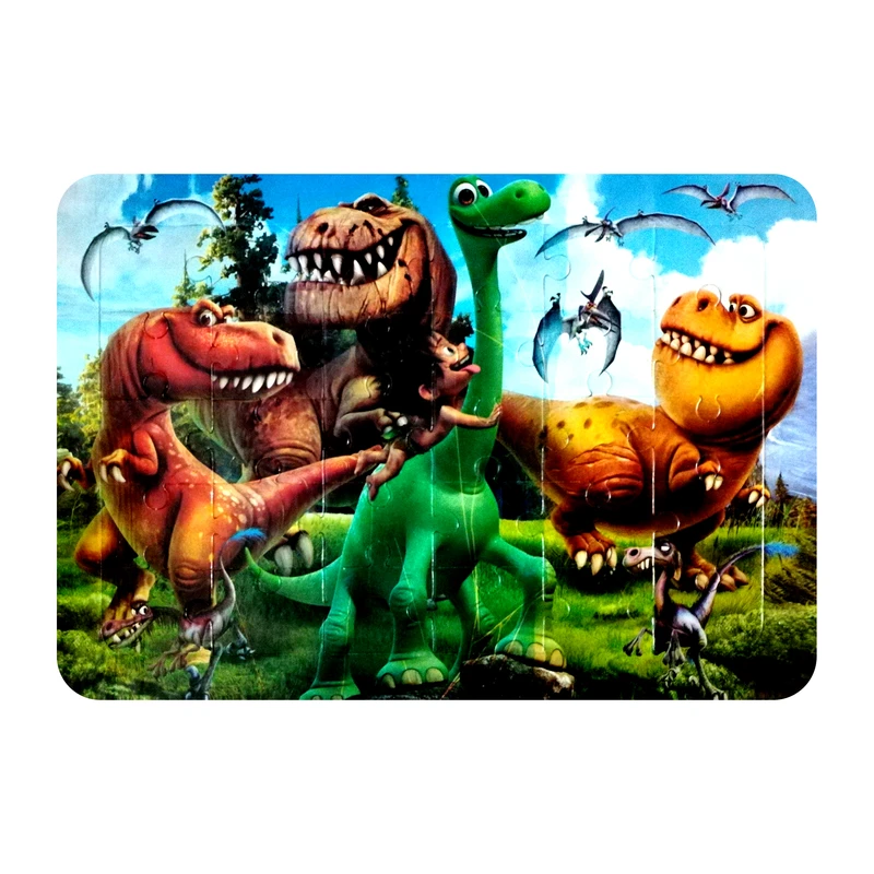 پازل 30 تکه طرح دایناسور خوب کد MP396