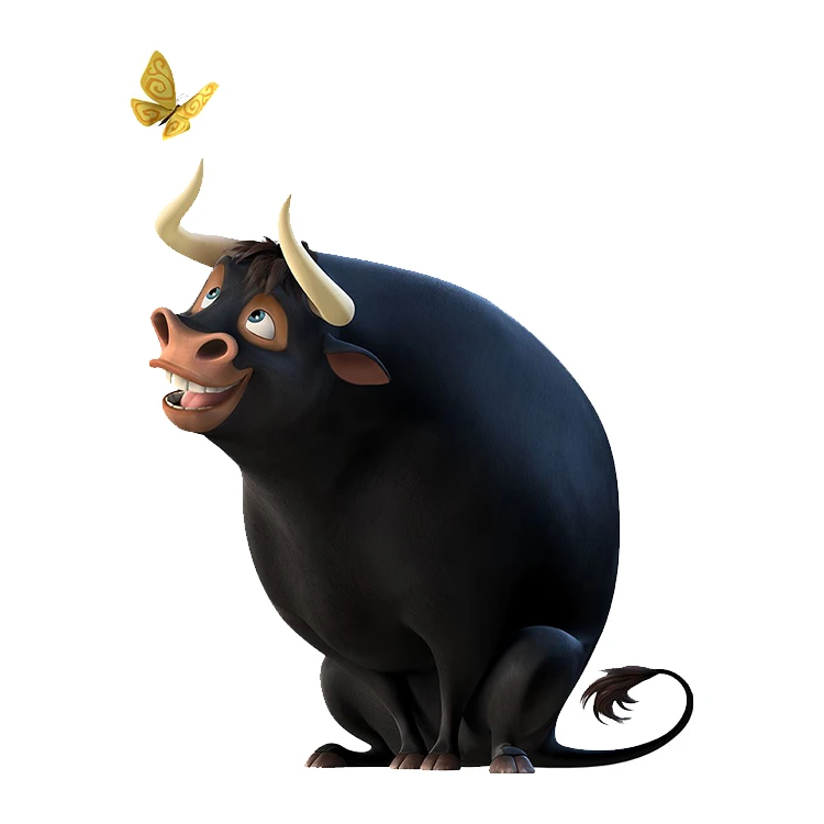 استیکر پارچه و لباس پاد آفرین مدل بوفالو  کد 2262