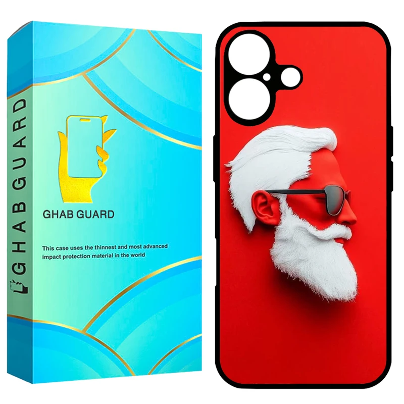 کاور قاب گارد طرح چهره مدل GCHP16 مناسب برای گوشی موبایل اپل iPhone 16