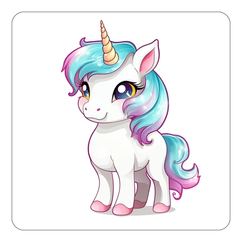 مگنت کاکتی طرح اسب تک شاخ و یونیکورن مدل mp29631