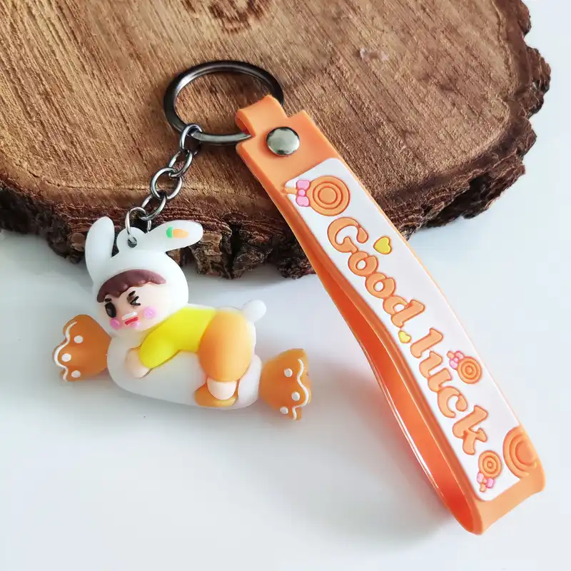 جاکلیدی مدل سیلیکونی طرح بچه خرگوشی و تافی آبنبات کد DB20