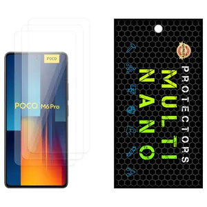 Multi Nano X-S3N Screen Protector For Xiaomi Poco M6 Pro Pack of 3
