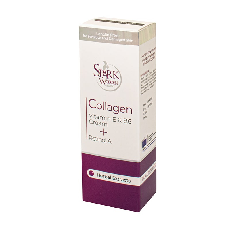 کرم ضد چروک اسپارک وودن مدل Collagen حجم 75 میلی لیتر