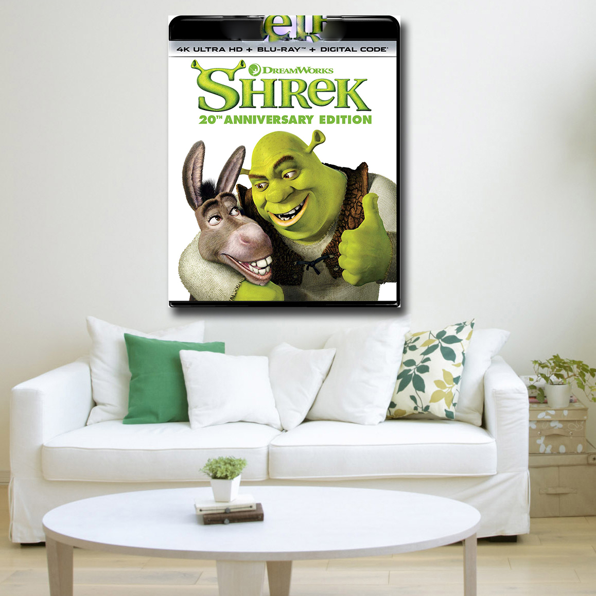 تابلو شاسی کودک مدل شرک کد 6