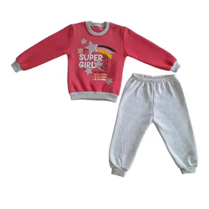 ست سویشرت و شلوار دخترانه مدل F1