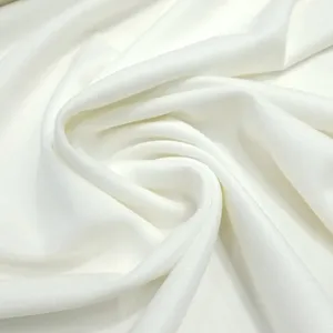 پارچه پرده عرض 3 متر مدل حریر ساده رنگ شیری