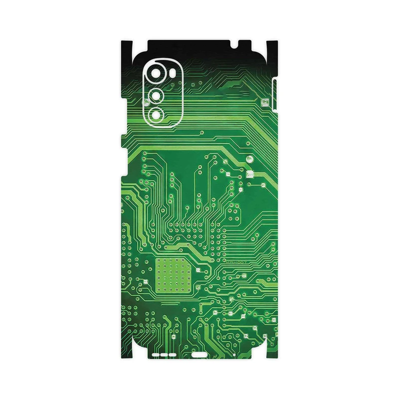 برچسب پوششی ماهوت مدل Green_Printed_Circuit_Board-FullSkin مناسب برای گوشی موبایل موتورولا Moto E32s