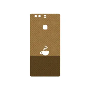 MAHOOT Minimal Cup of Coffee Icon Cover Sticker for Huawei P9 Plus
