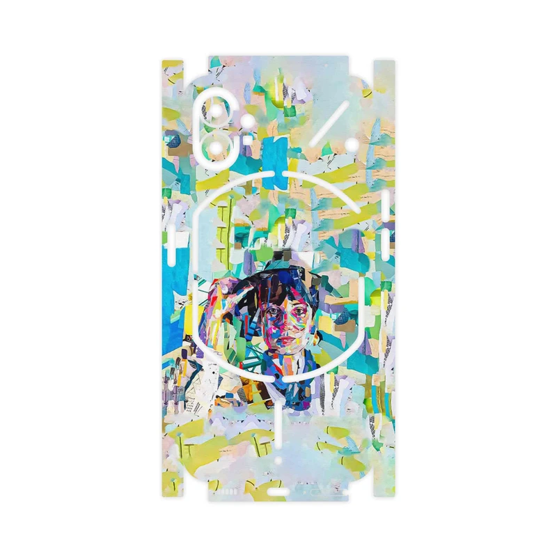 برچسب پوششی ماهوت مدل Collage of Women Portrait 1-FullSkin مناسب برای گوشی موبایل ناتینگ Phone 1